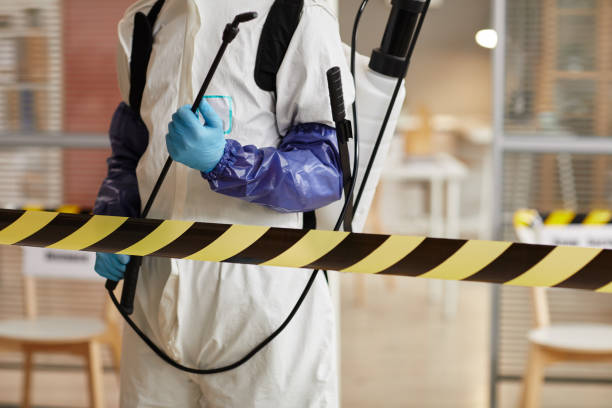 Professional Infectious Disease Decontamination technician working in Arcadia, CA